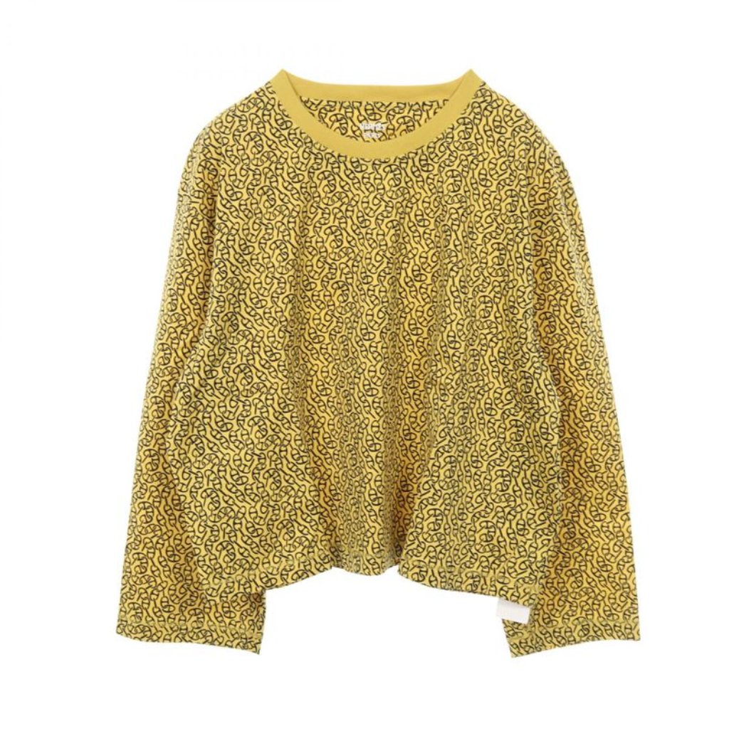 Hermes Cut And Sew Naouss A Chaine Print Cotton Cut And Sew